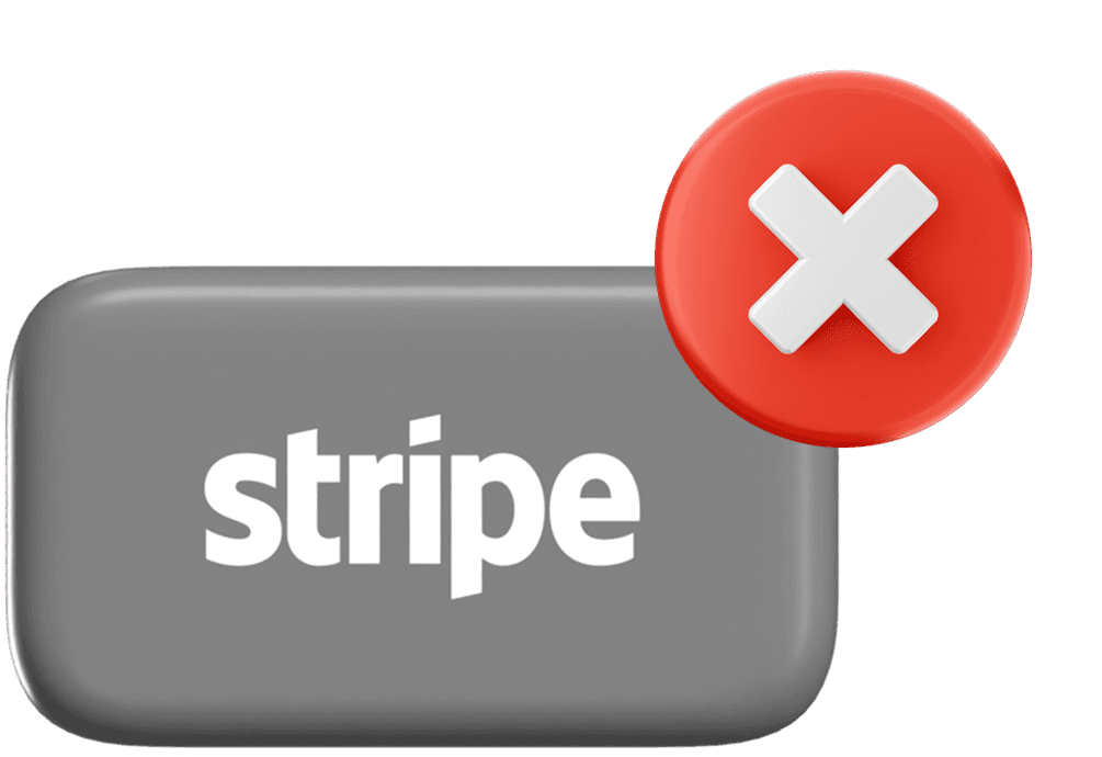 Crossed stripe icon